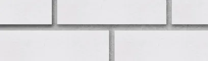 Glazed White SN1 thin brick by Endicott