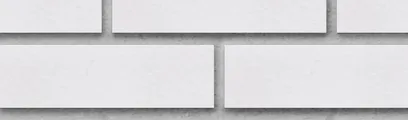 Glazed White SN1 thin brick by Endicott
