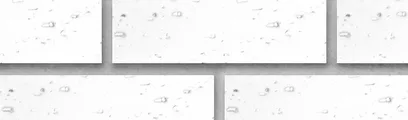 Glazed White VC1 thin brick by Endicott