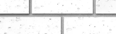 Glazed White VC1 thin brick by Endicott