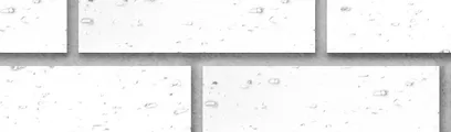 Glazed White VC1 thin brick by Endicott