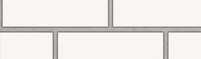 Simple White Glossy thin brick by Endicott
