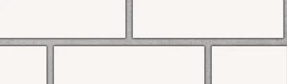 Simple White Glossy thin brick by Endicott