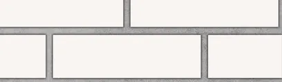Simple White Glossy thin brick by Endicott