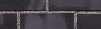 Black Pearl thin brick by King Klinker
