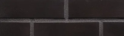 Onyx Black Glazed thin brick by King Klinker