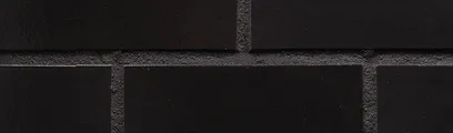 Onyx Black Glazed thin brick by King Klinker