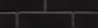 Onyx Black Glazed thin brick by King Klinker
