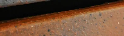 29F Copper Ironspot thin brick by MetroBrick