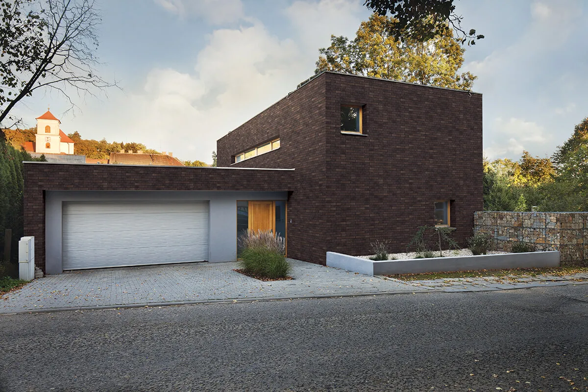 King Klinker Dragon Hill brick slips on a building