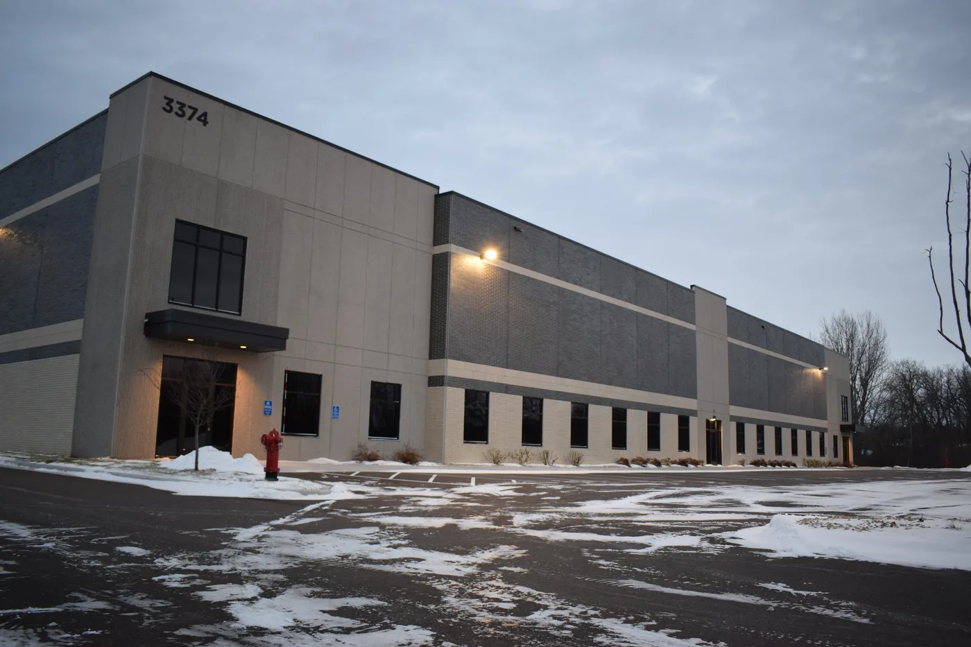 King Klinker thin brick, Columbia Business Center, Eagan, Minnesota