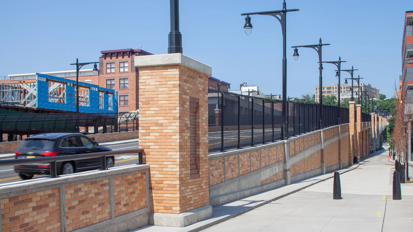 Endicott thin brick, 14th St. Hoboken Viaduct, Hoboken, New Jersey