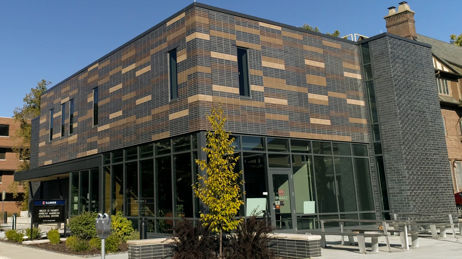 Endicott thin brick, Bruce D. Nesbitt African American Cultural Center, Champaign, Illinois