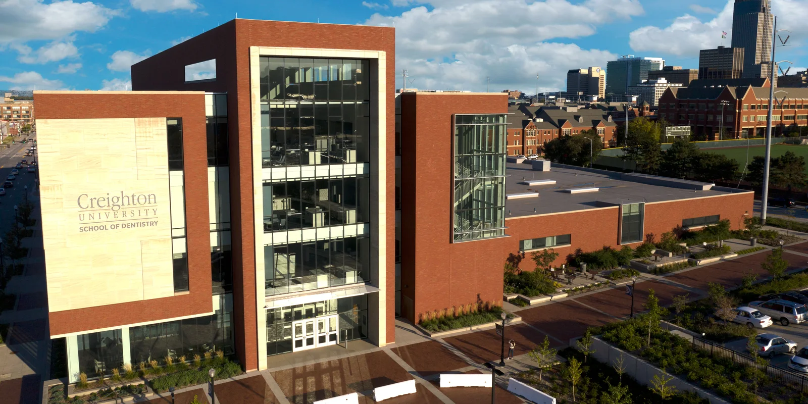 Endicott thin brick, Creighton University School of Dentistry, Omaha, Nebraska