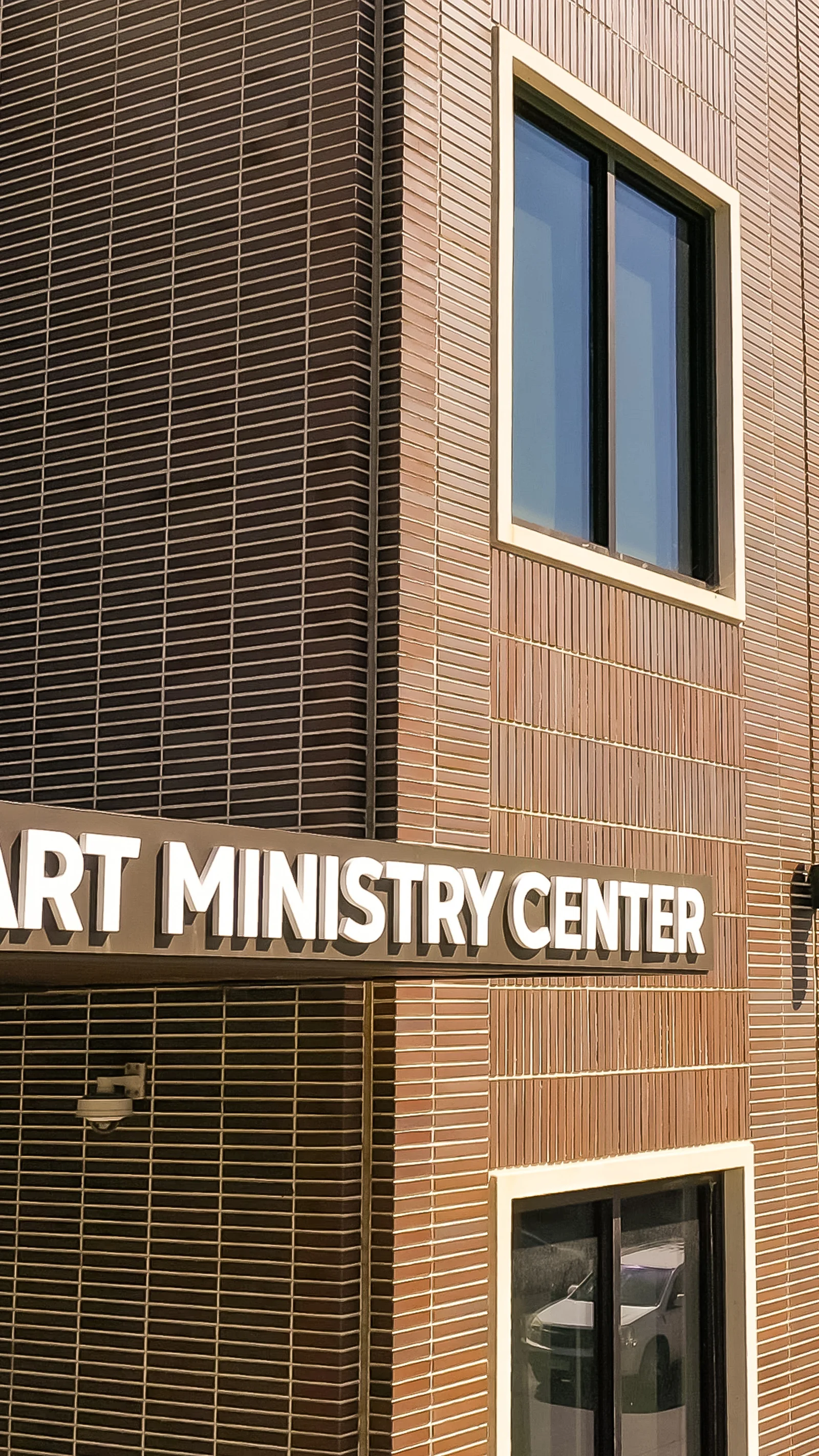 Endicott thin brick, Heart Ministry Center, Omaha, Nebraska