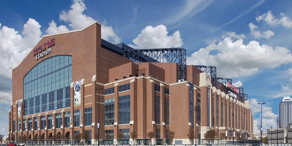 Endicott thin brick, Lucas Oil Stadium, Indianapolis, Indiana