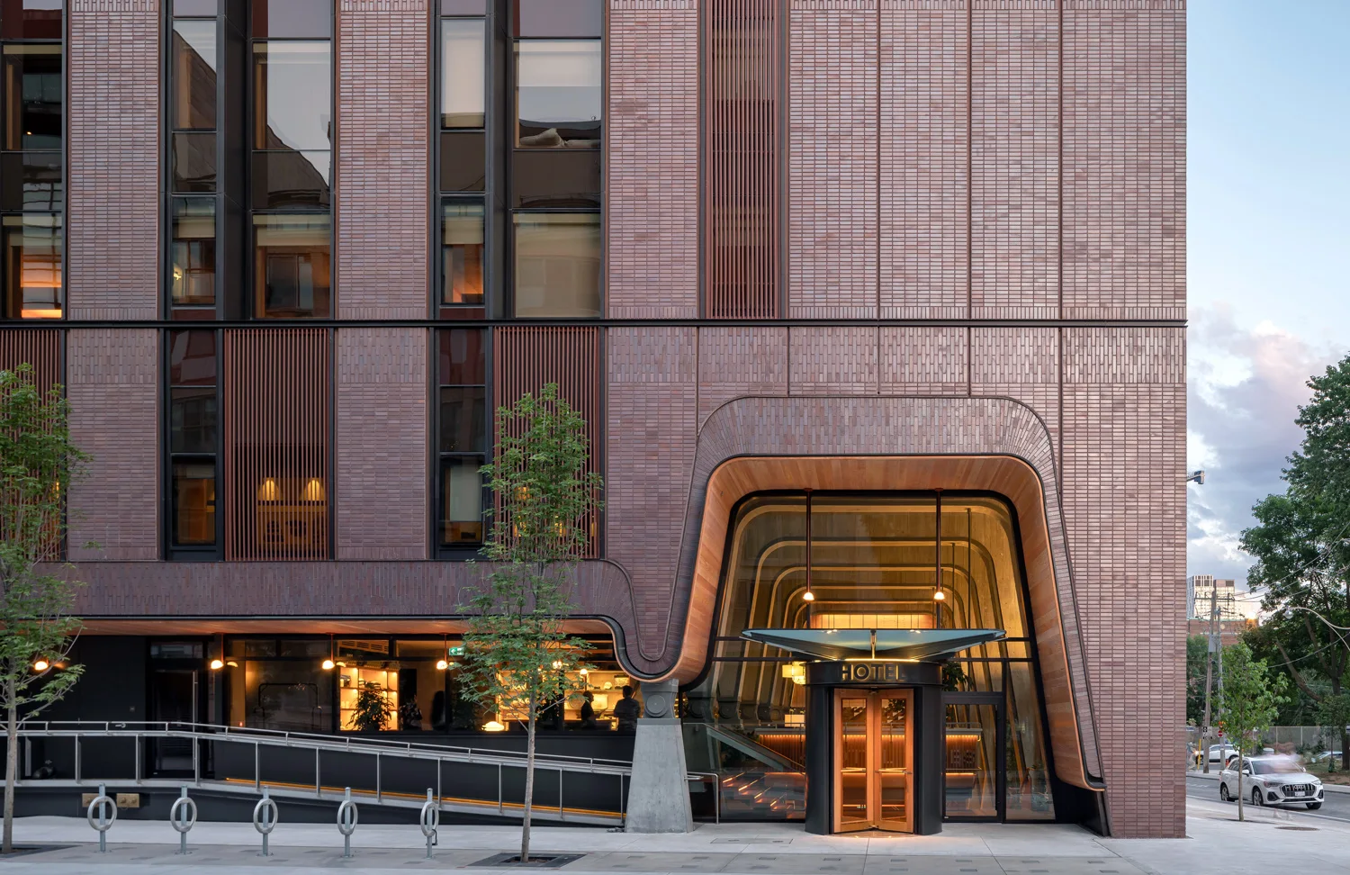 Endicott thin brick, The Ace Hotel Toronto, Toronto, Ontario