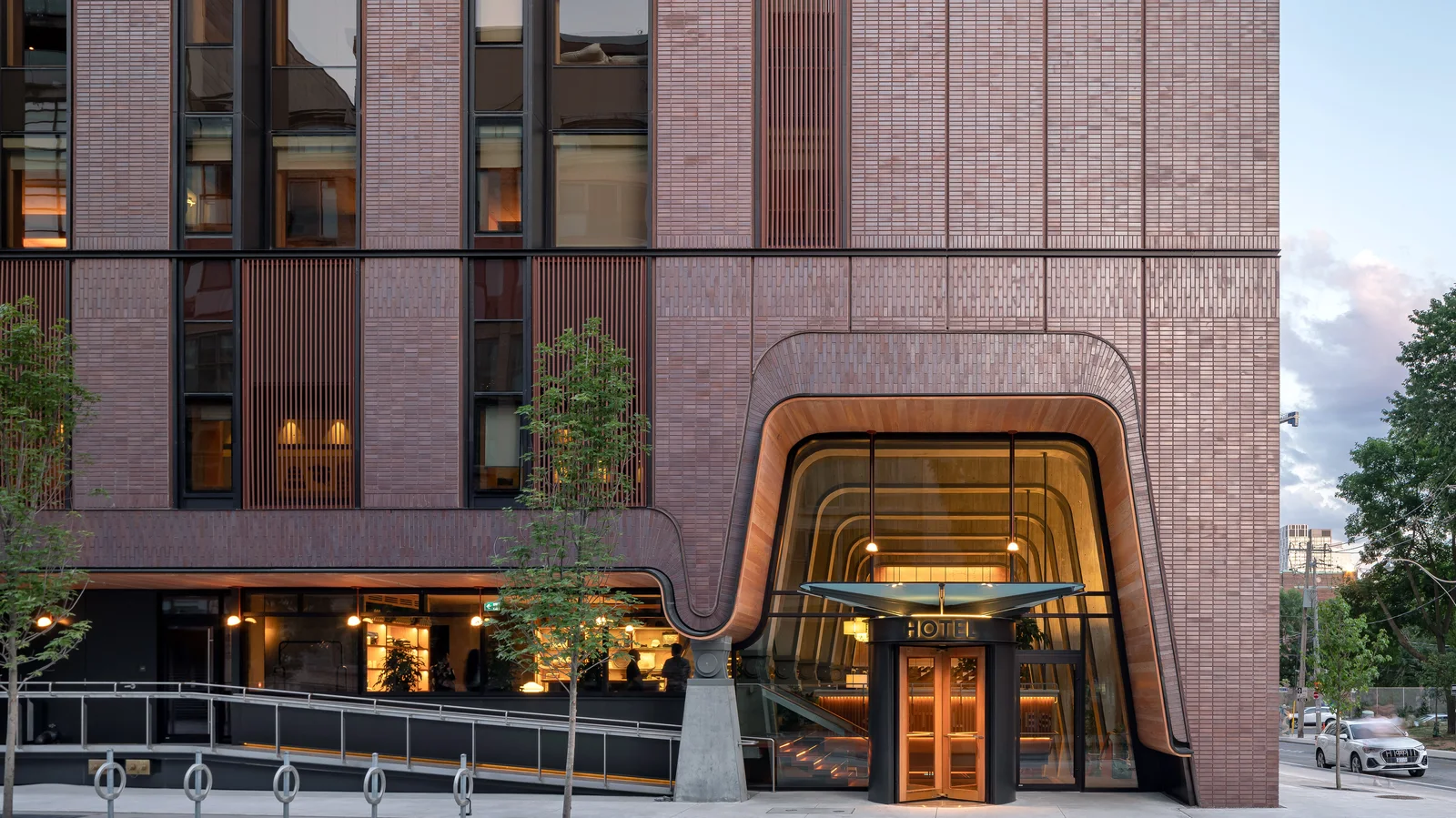 Endicott thin brick, The Ace Hotel Toronto, Toronto, Ontario