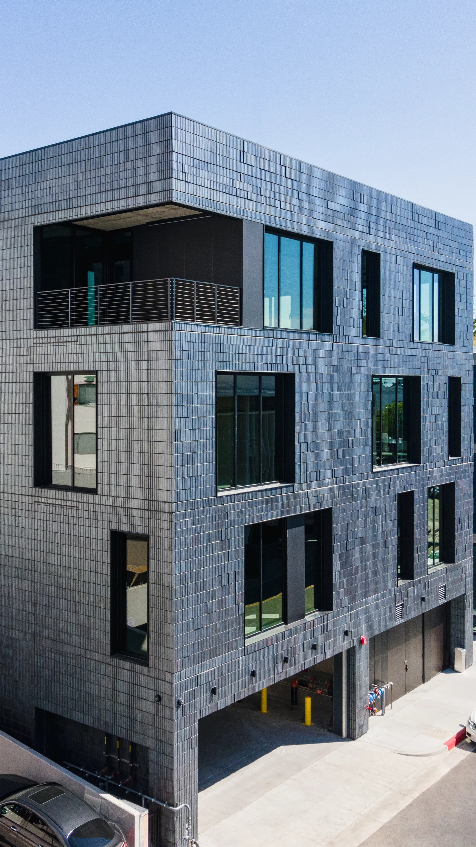 Endicott thin brick, The Brick and The Machine, Culver City, California