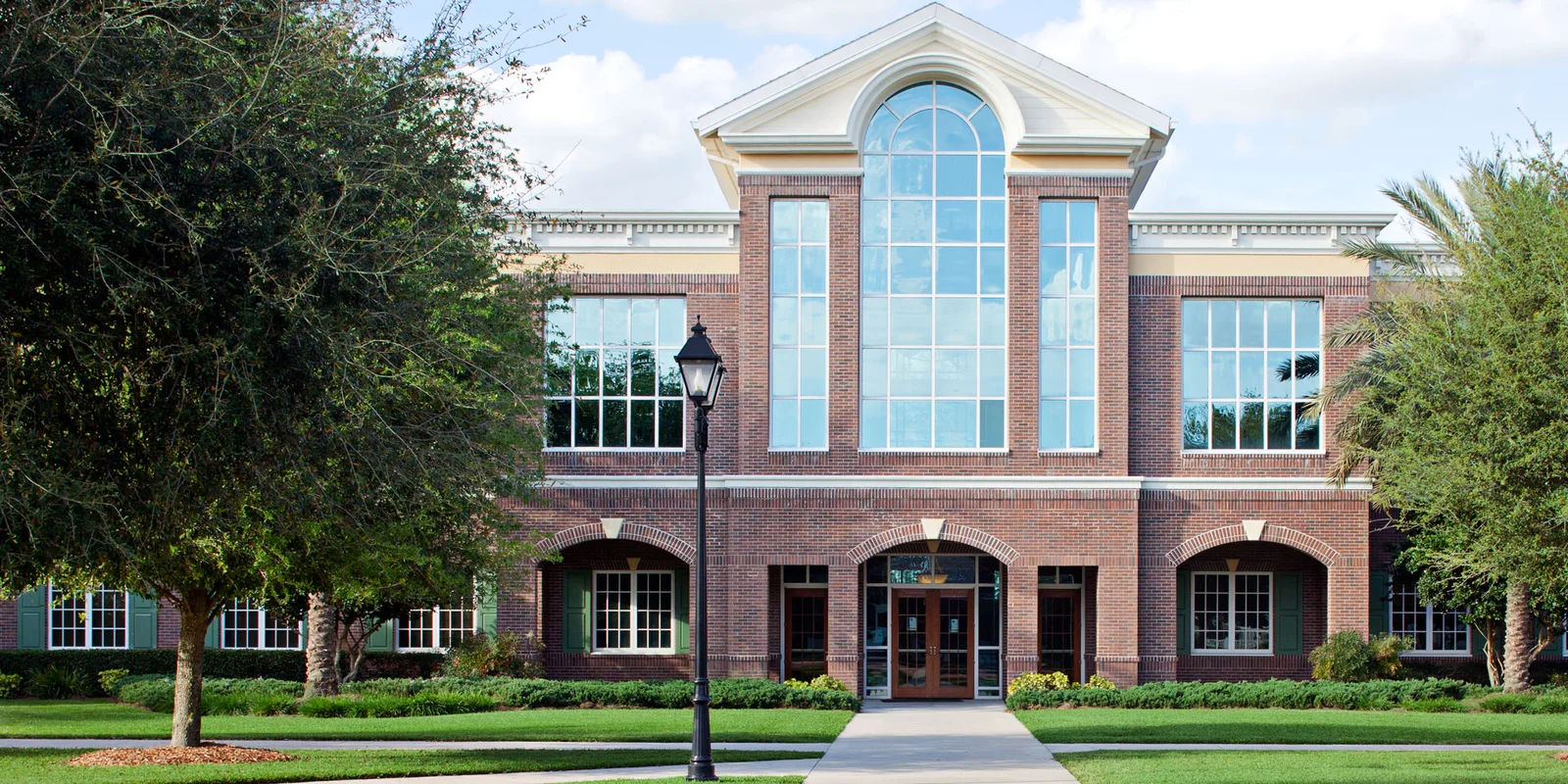 Endicott thin brick, Villages Charter High School, The Villages, Florida
