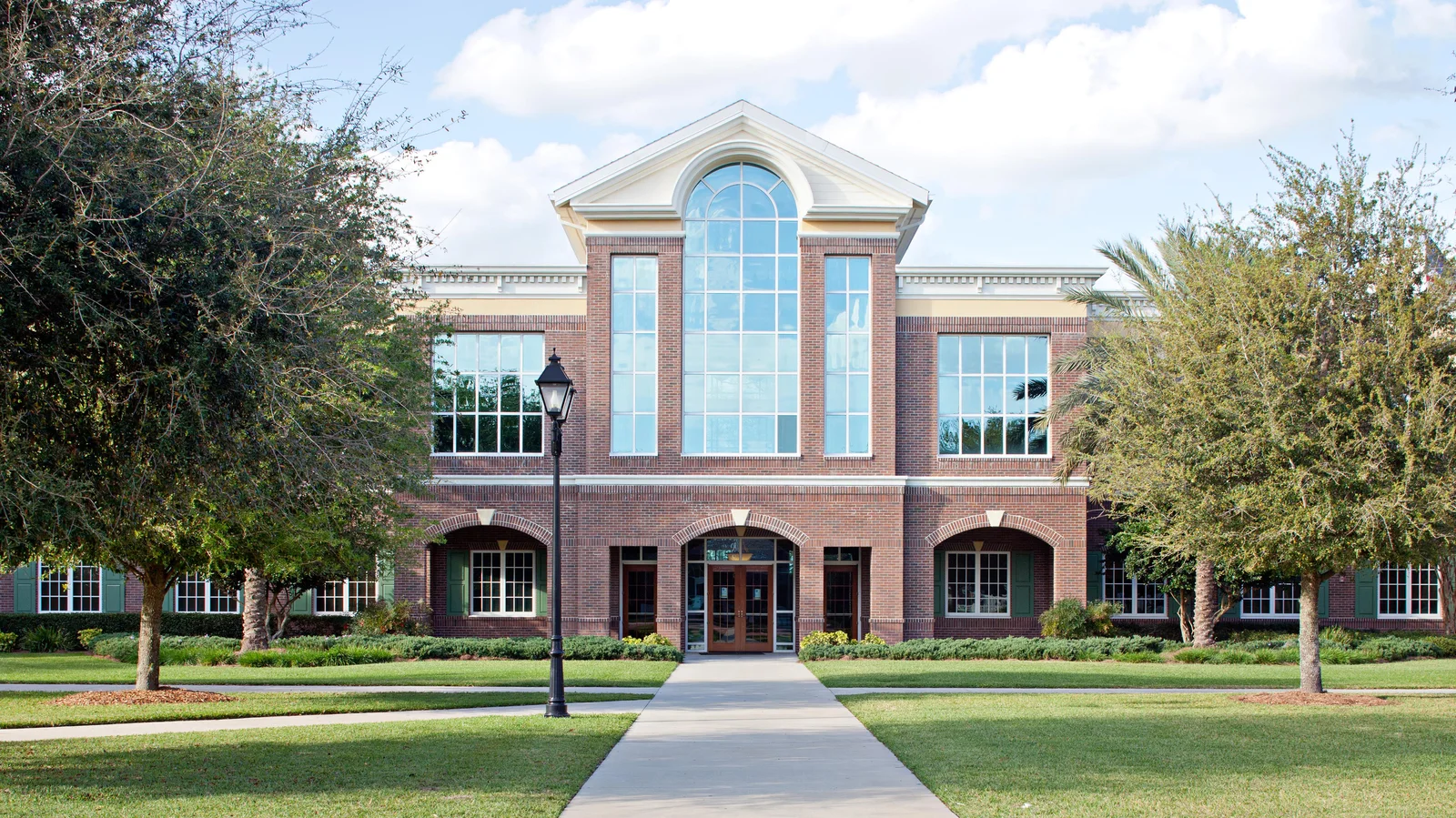 Endicott thin brick, Villages Charter High School, The Villages, Florida