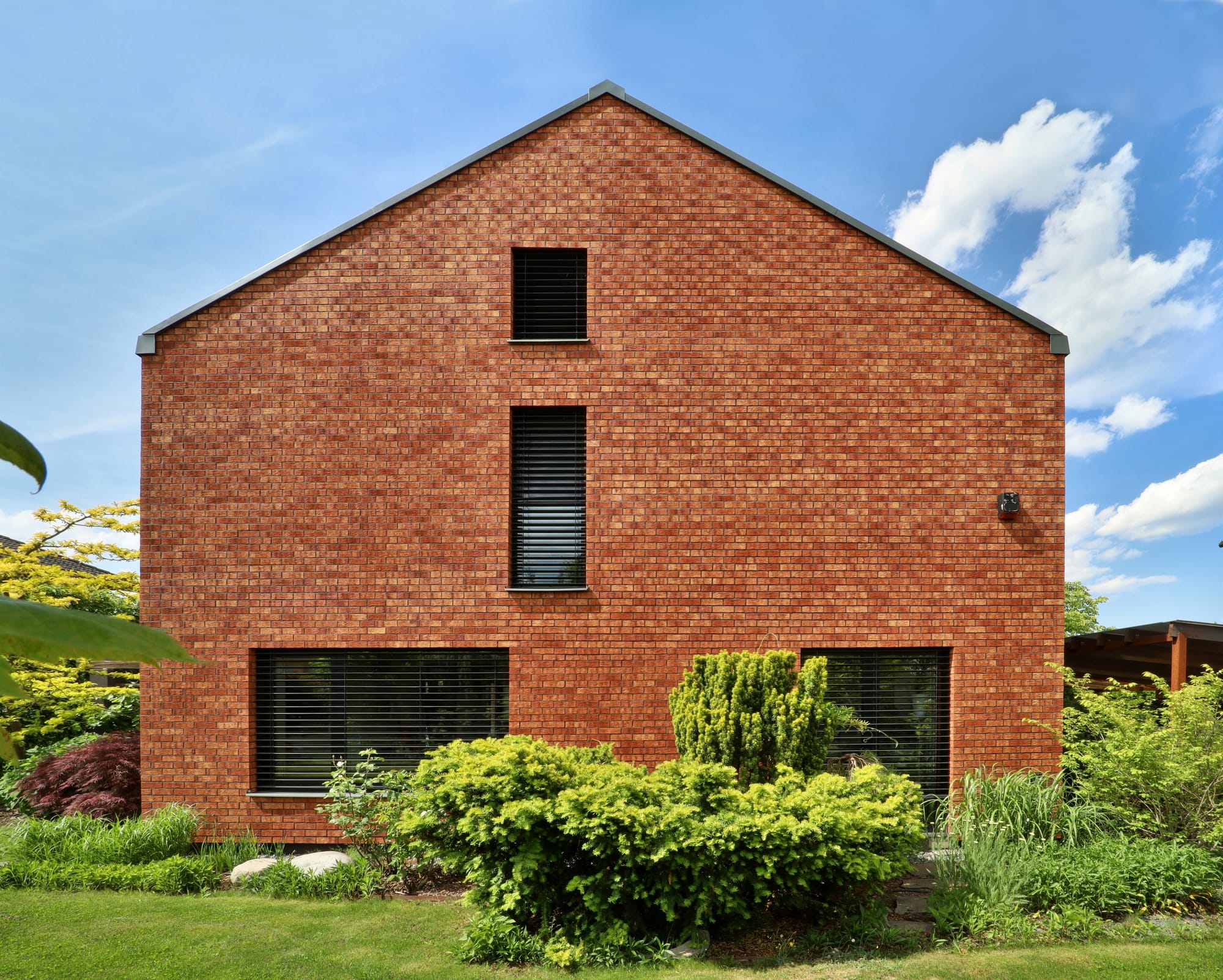 King Klinker brick slips, Family house, Czech Republic, Czech Republic