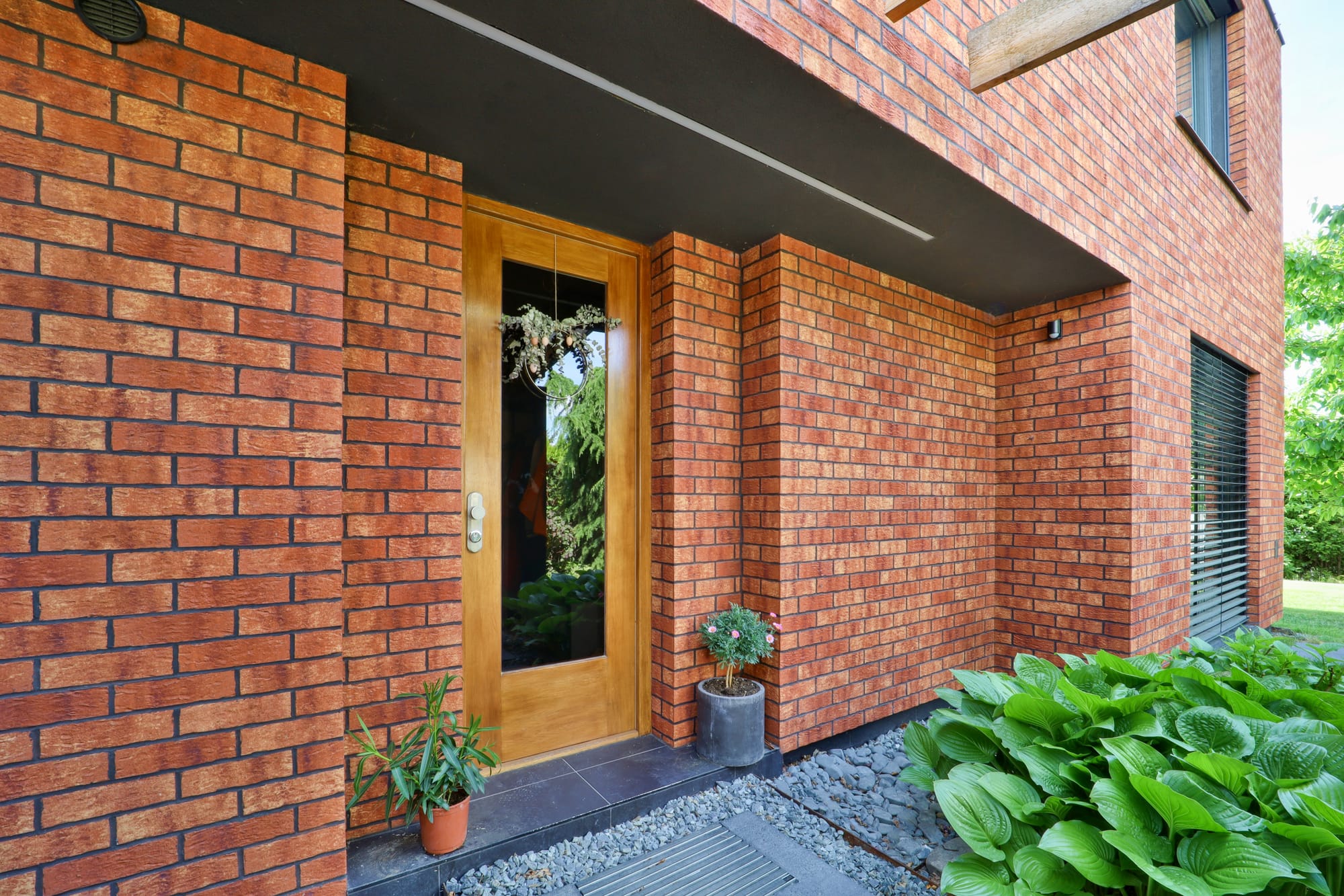 King Klinker brick slips, Family house, Czech Republic, Czech Republic