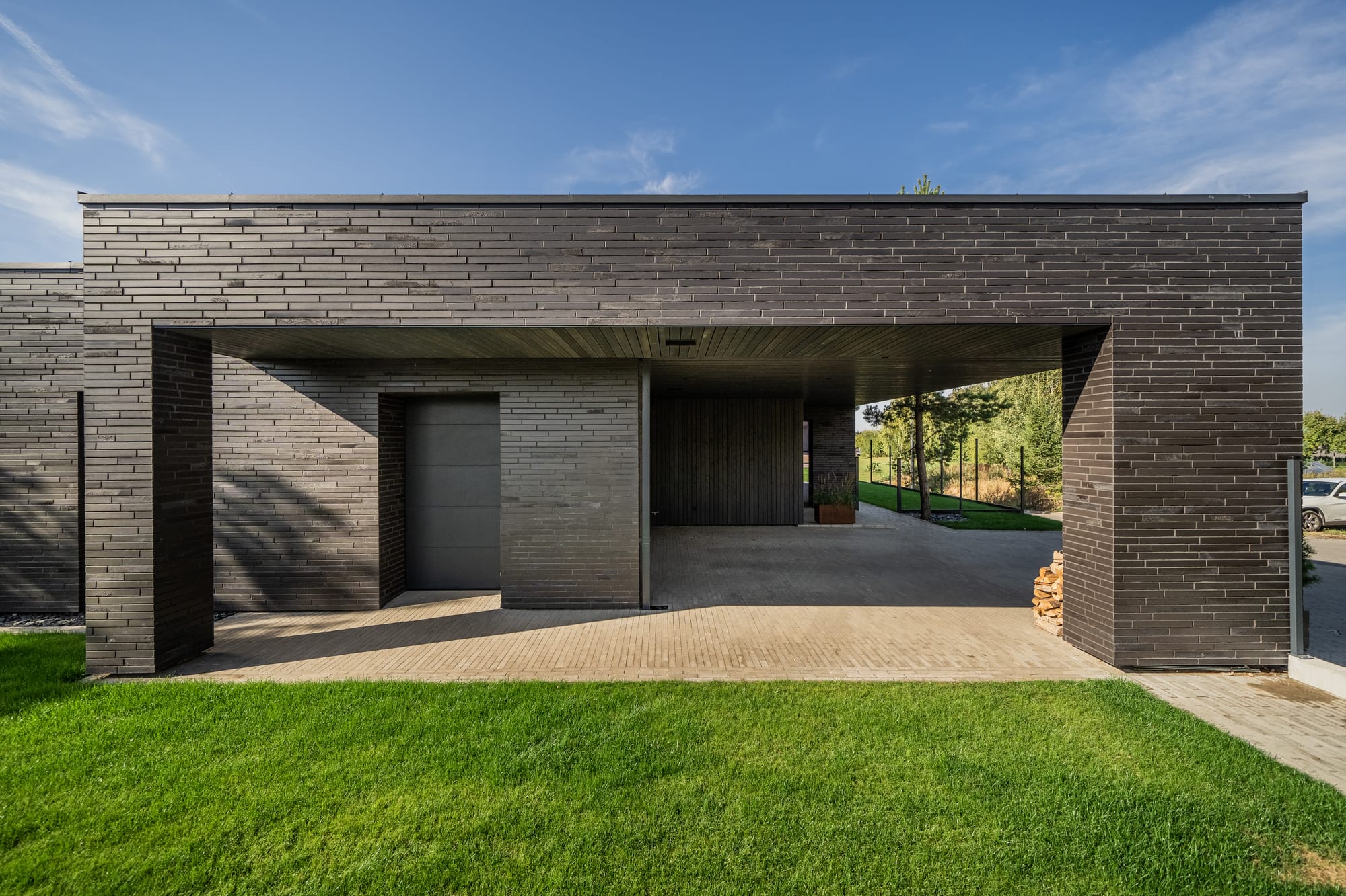 King Klinker brick slips, Family house, Lithuania, Lithuania