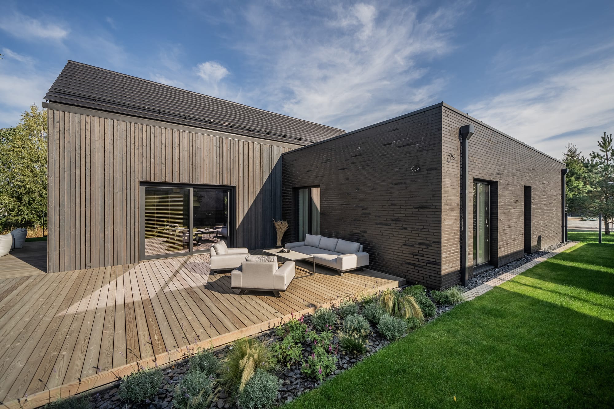 King Klinker brick slips, Family house, Lithuania, Lithuania
