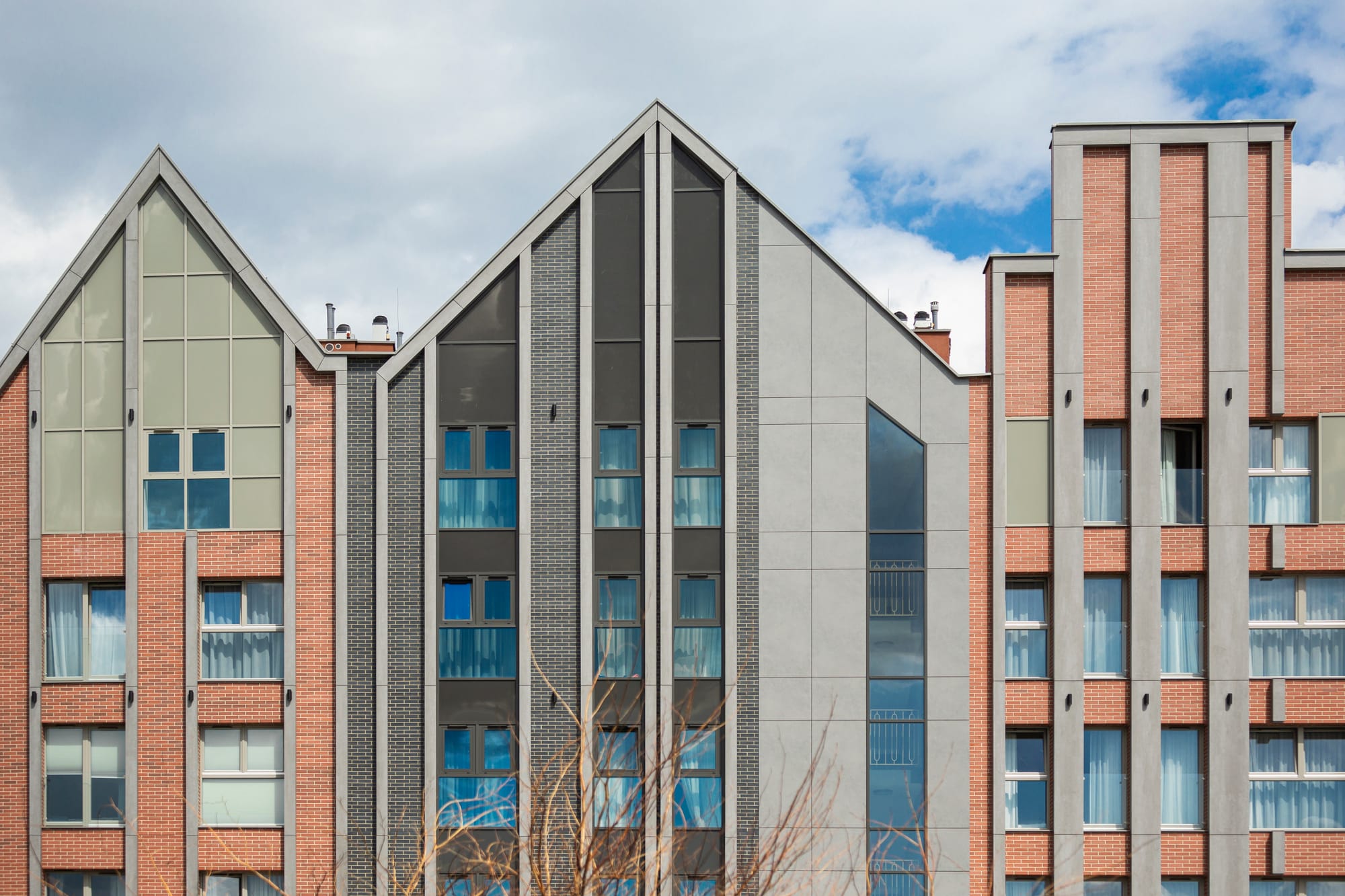 King Klinker brick slips, Grano Hotel, Gdańsk, Poland
