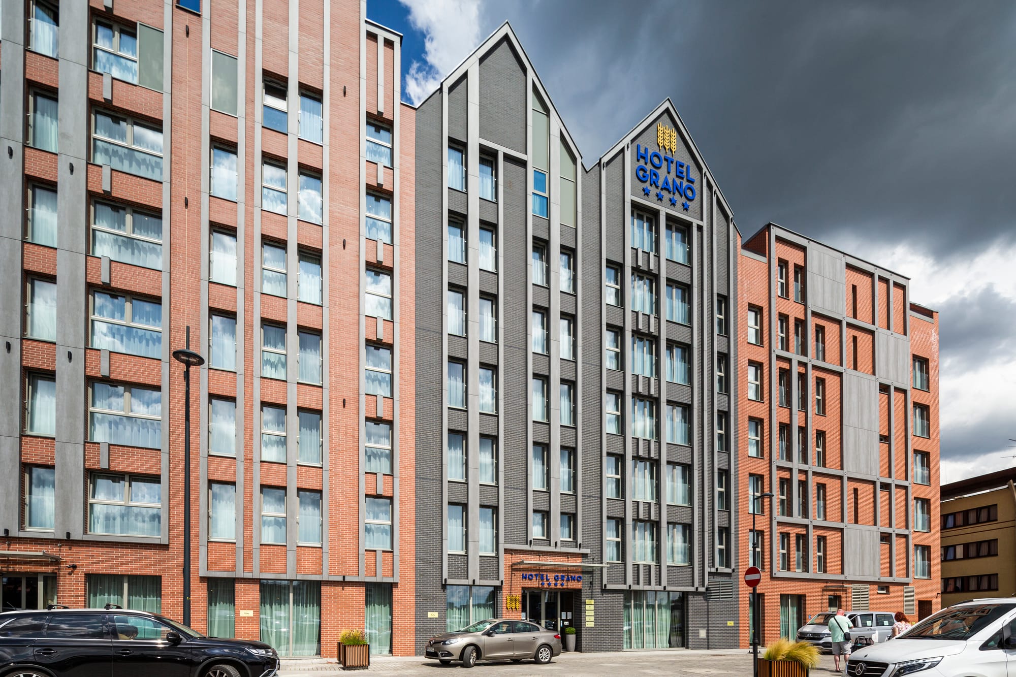 King Klinker brick slips, Grano Hotel, Gdańsk, Poland