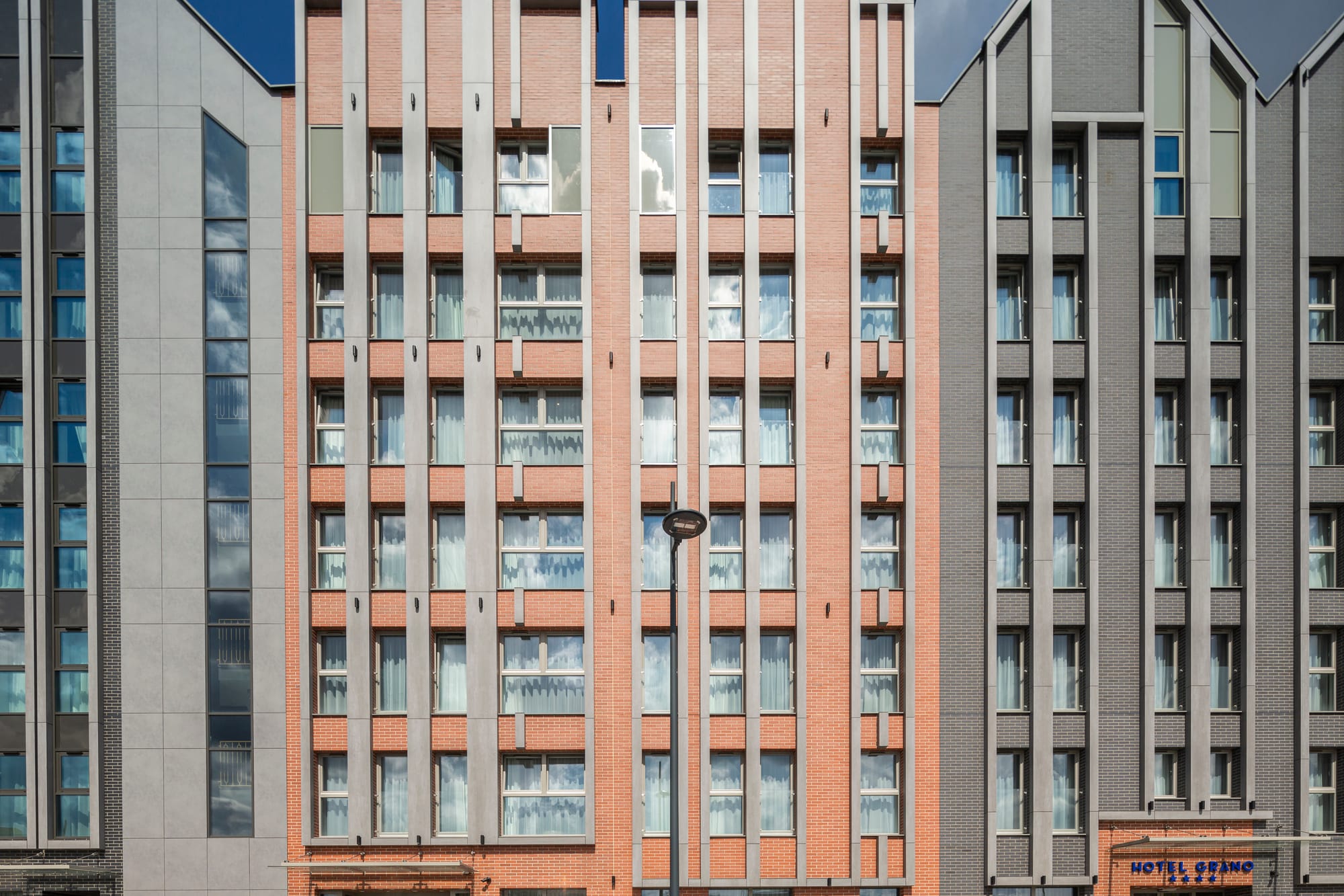 King Klinker brick slips, Grano Hotel, Gdańsk, Poland