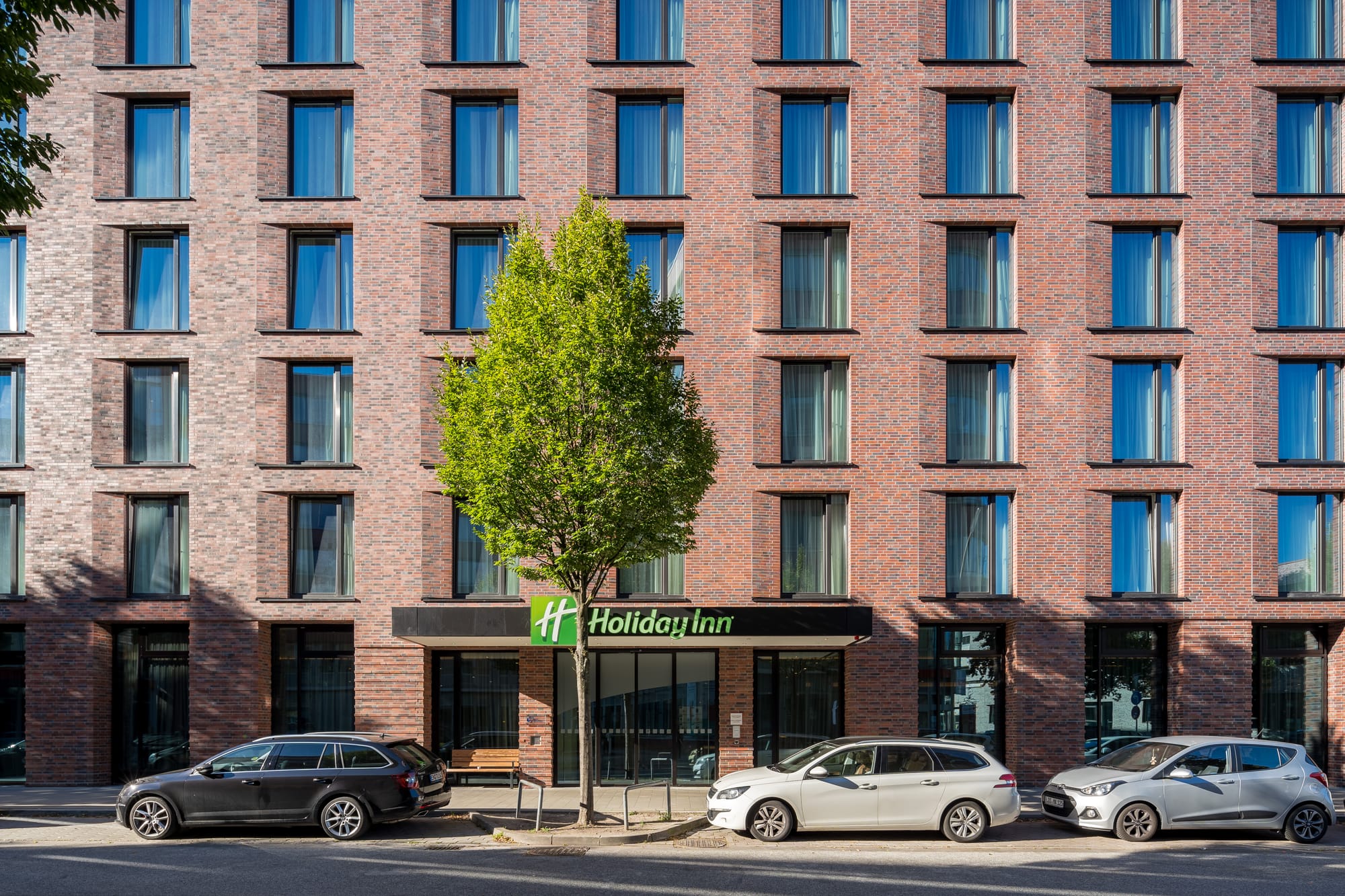 King Klinker brick slips, Holiday Inn Hamburg, Hamburg, Germany