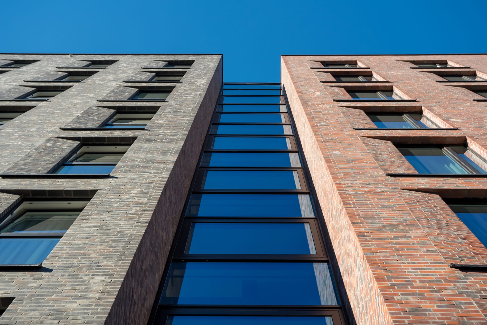 King Klinker brick slips, Holiday Inn Hamburg, Hamburg, Germany