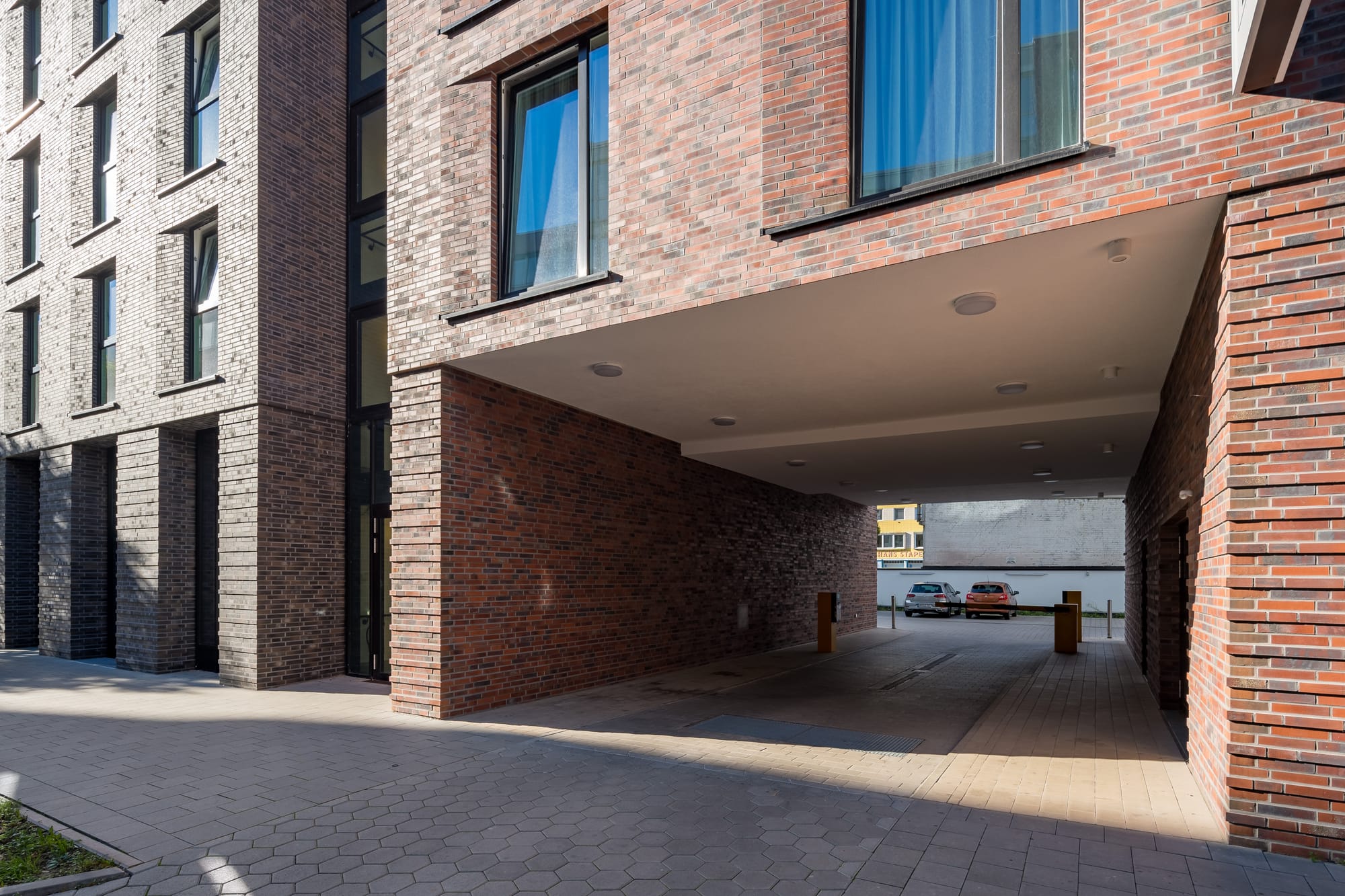King Klinker brick slips, Holiday Inn Hamburg, Hamburg, Germany