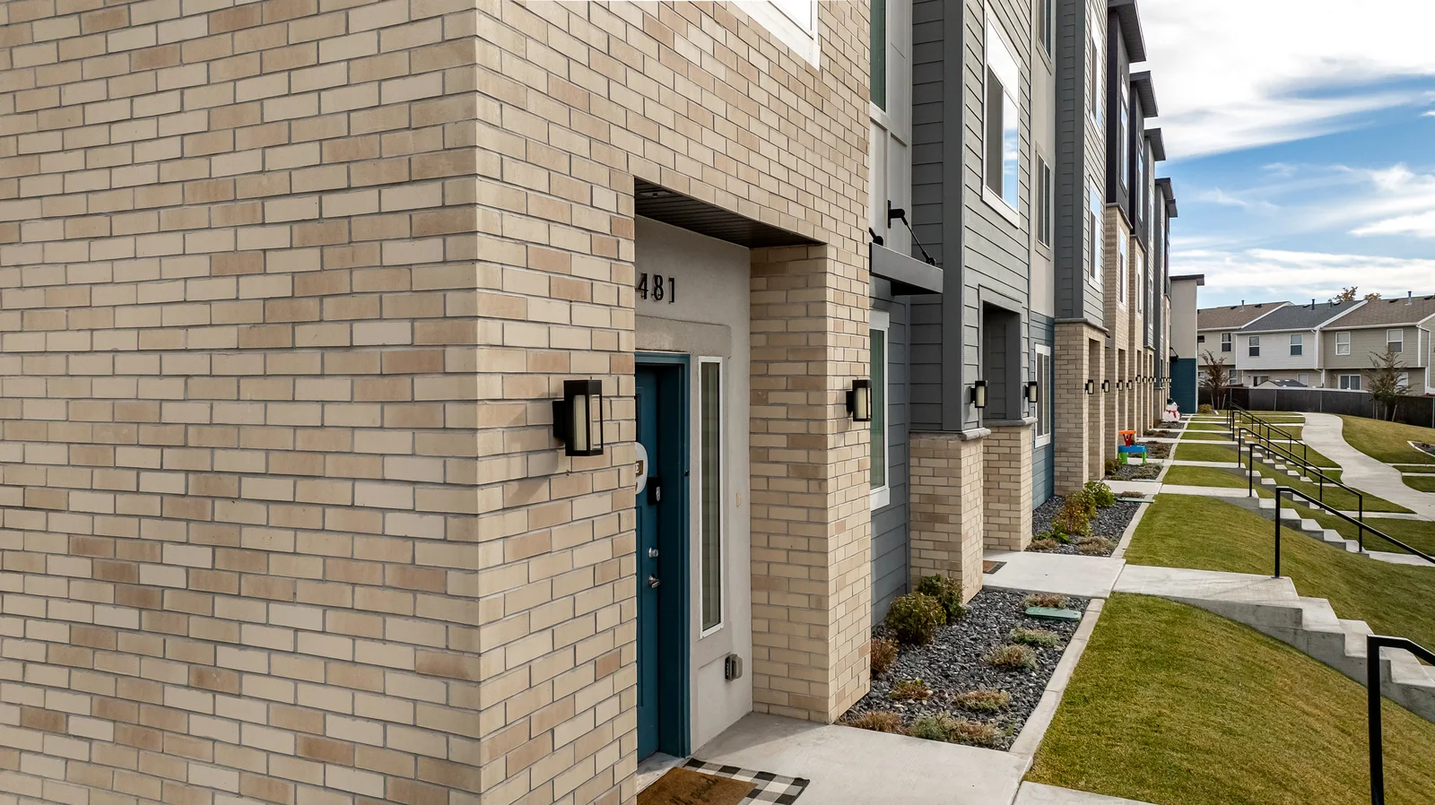King Klinker thin brick, Anthem Apartments, Clearfield, Utah