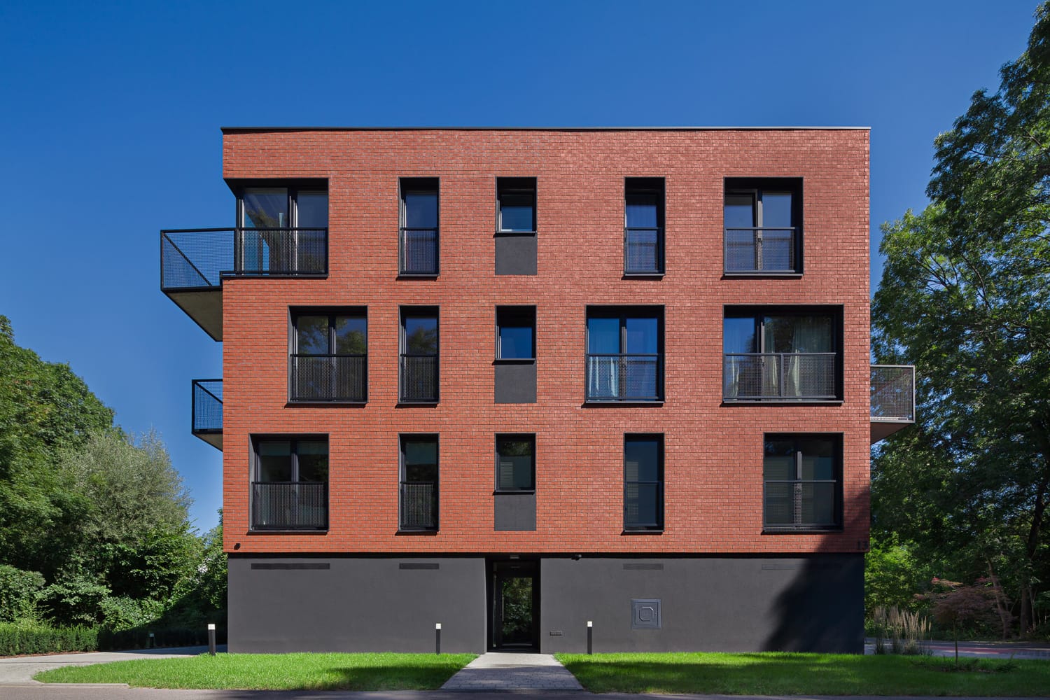 King Klinker brick slips, Loft 13 apartments, Kraków, Poland