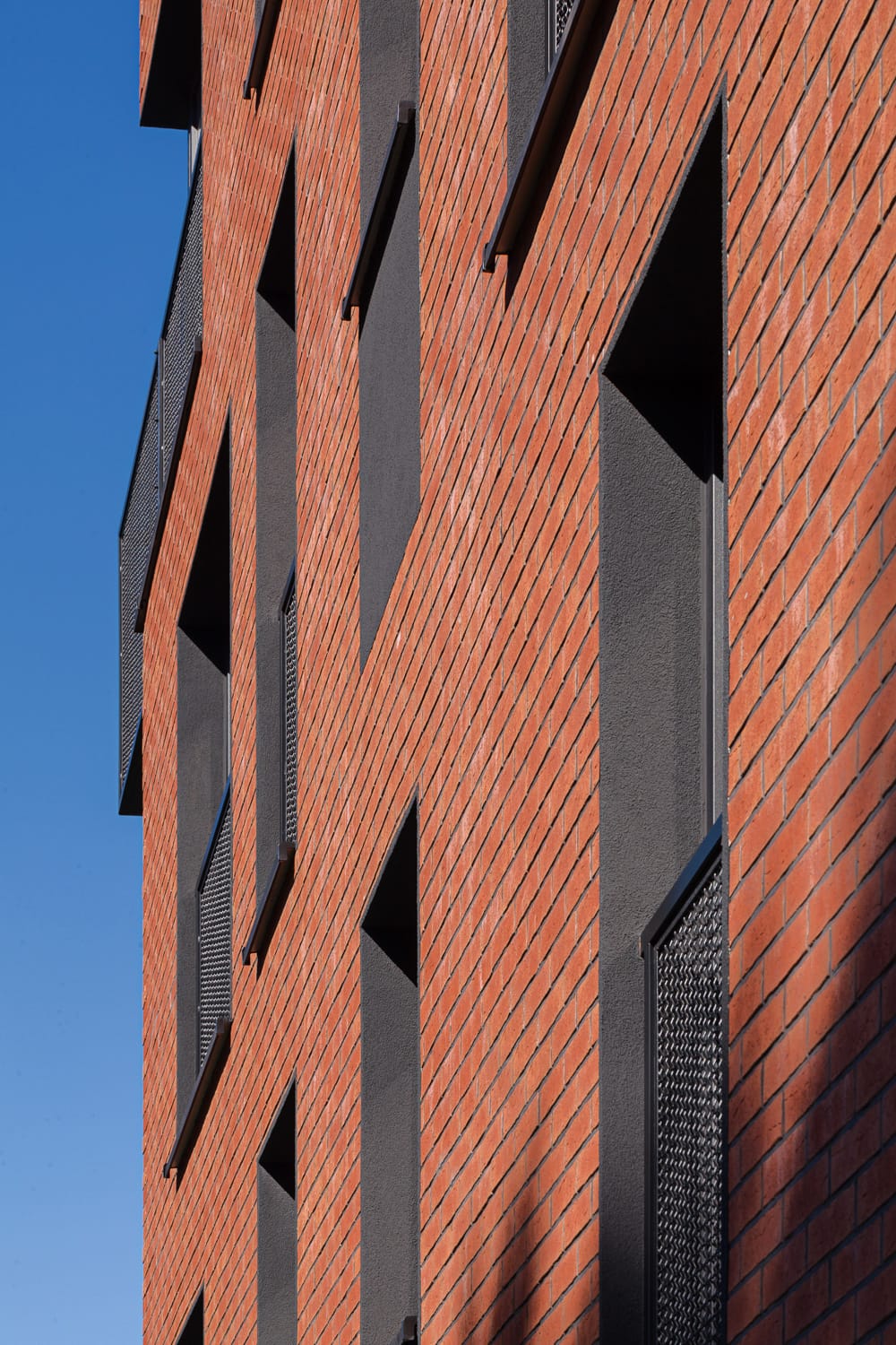 King Klinker brick slips, Loft 13 apartments, Kraków, Poland