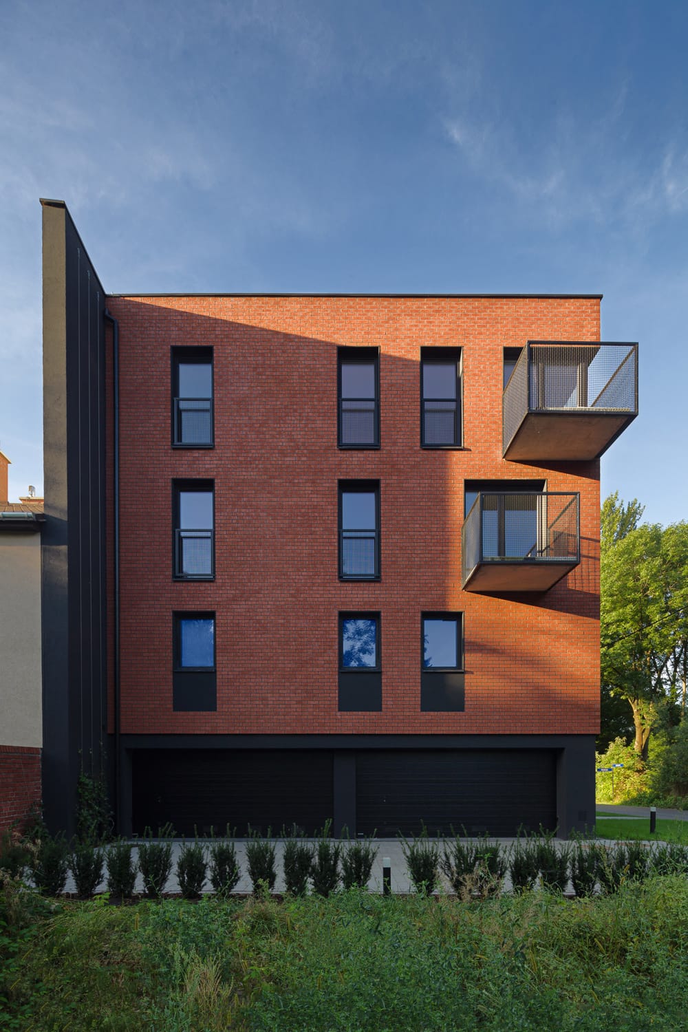 King Klinker brick slips, Loft 13 apartments, Kraków, Poland