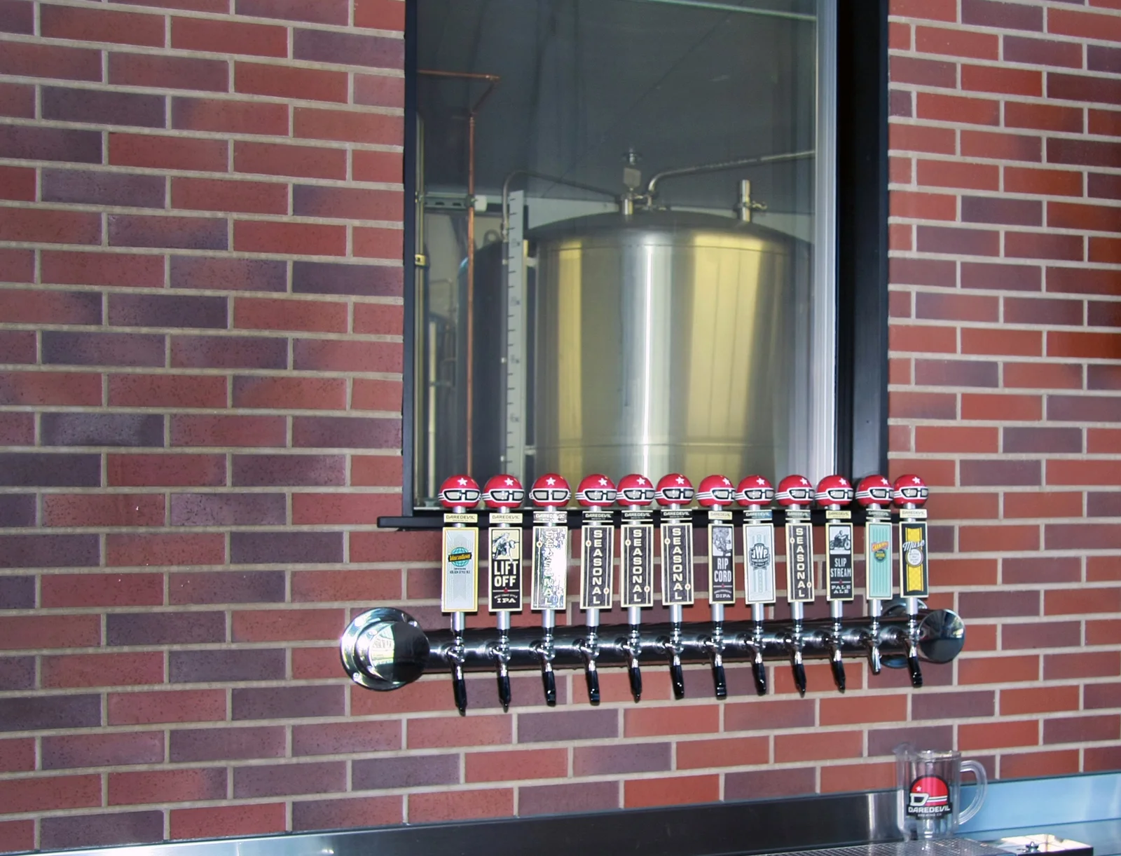 Daredevil Brewery, MetroBrick 320 Schoolhouse Red