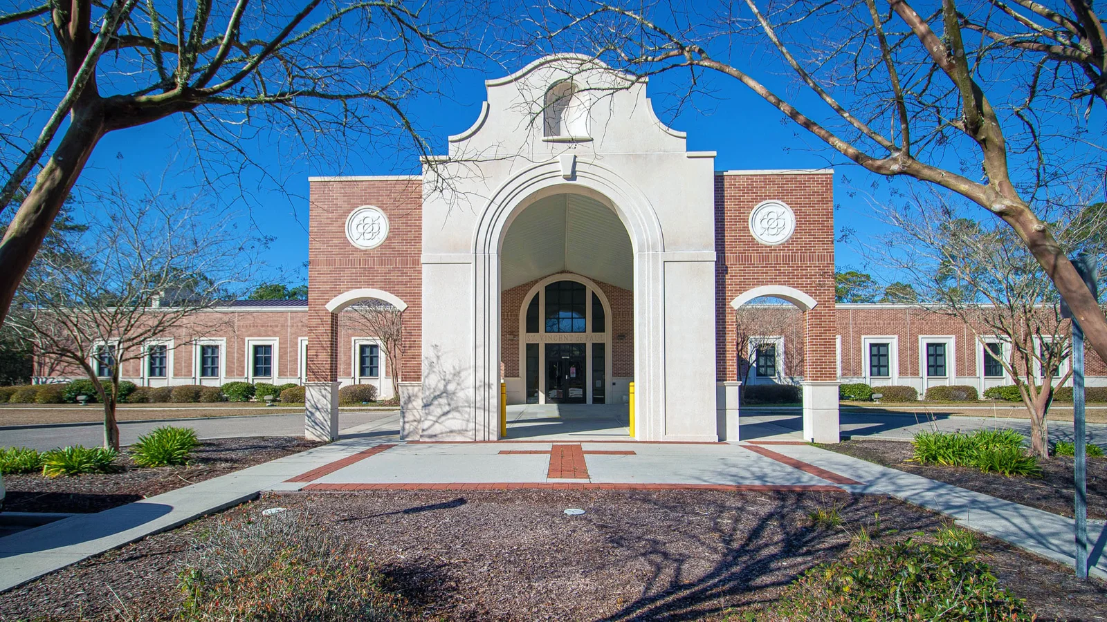 St. Vincent De Paul Catholic School, MetroBrick 220 Courtyard, 310 Main Street