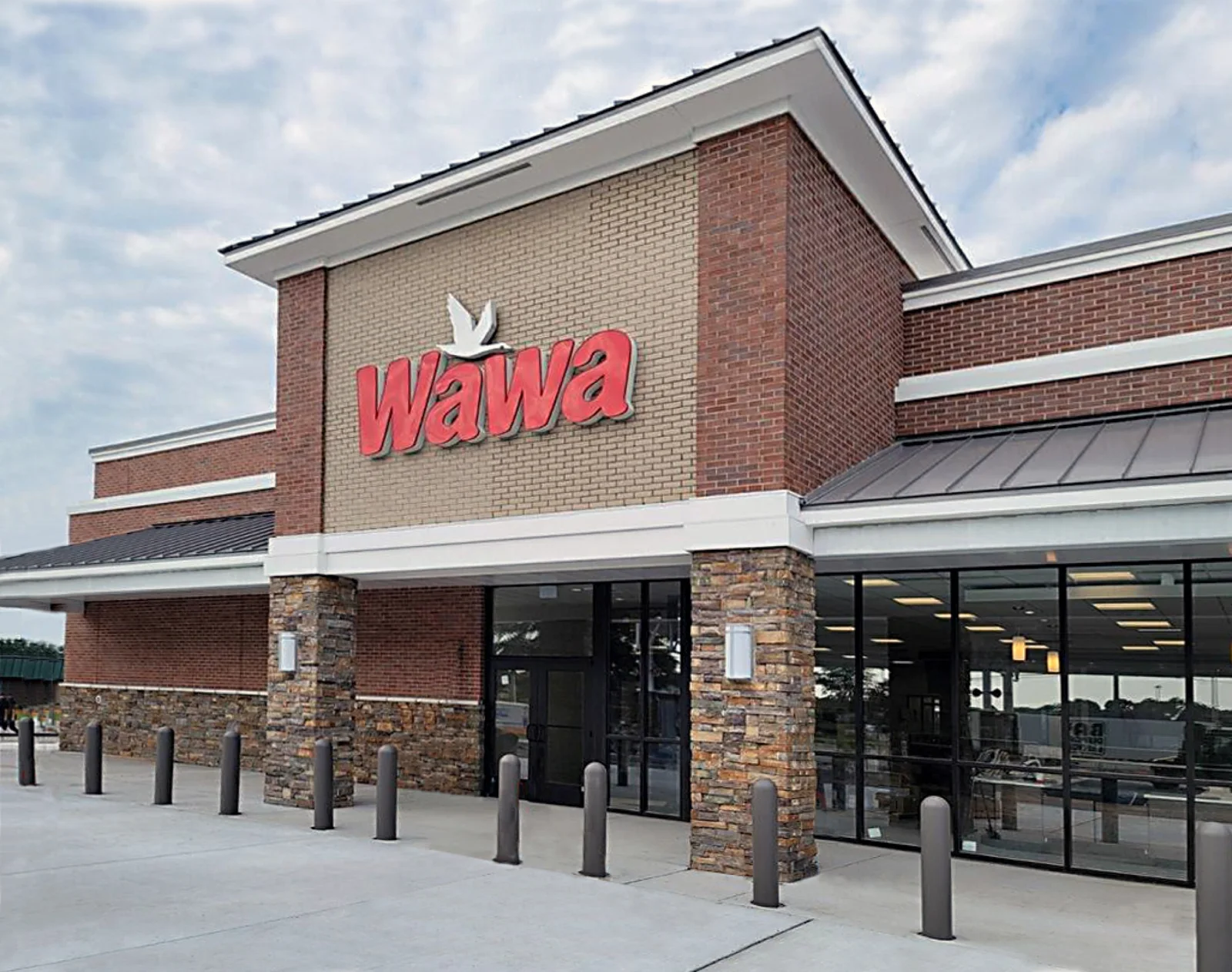 WAWA, MetroBrick 101 Commons, 365 Schoolhouse Red Flashed