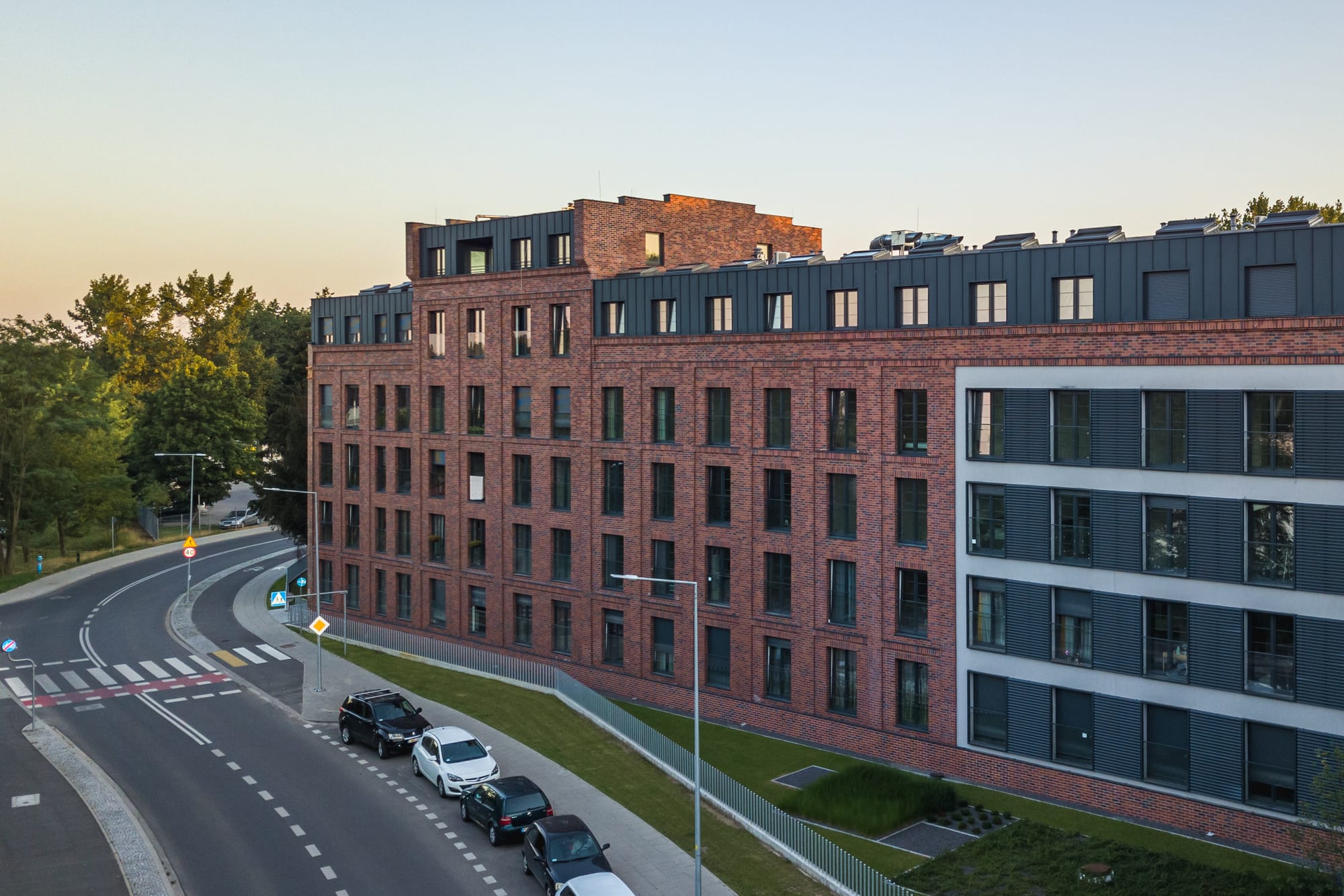 King Klinker brick slips, The Mill on the Cybina, Poznań, Poland