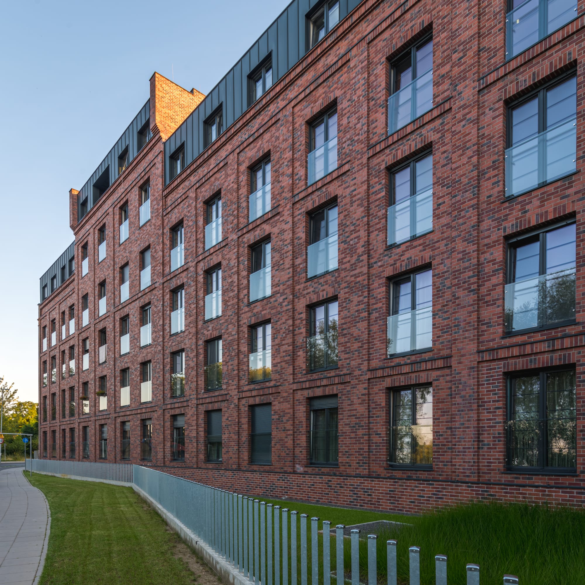 King Klinker brick slips, The Mill on the Cybina, Poznań, Poland