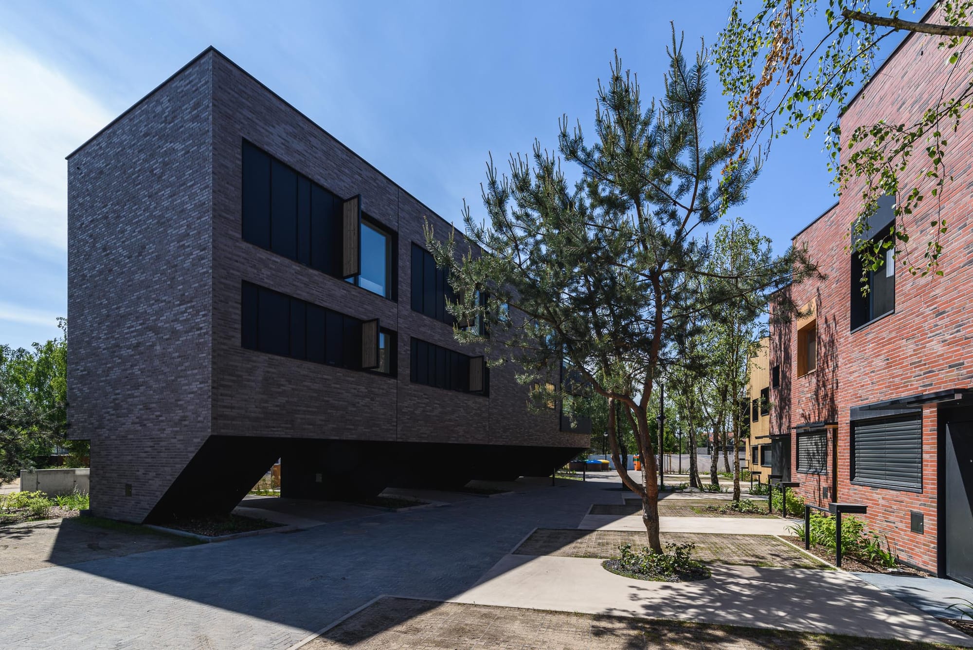 King Klinker brick slips, Nowy Strzeszyn, Poznań, Poland
