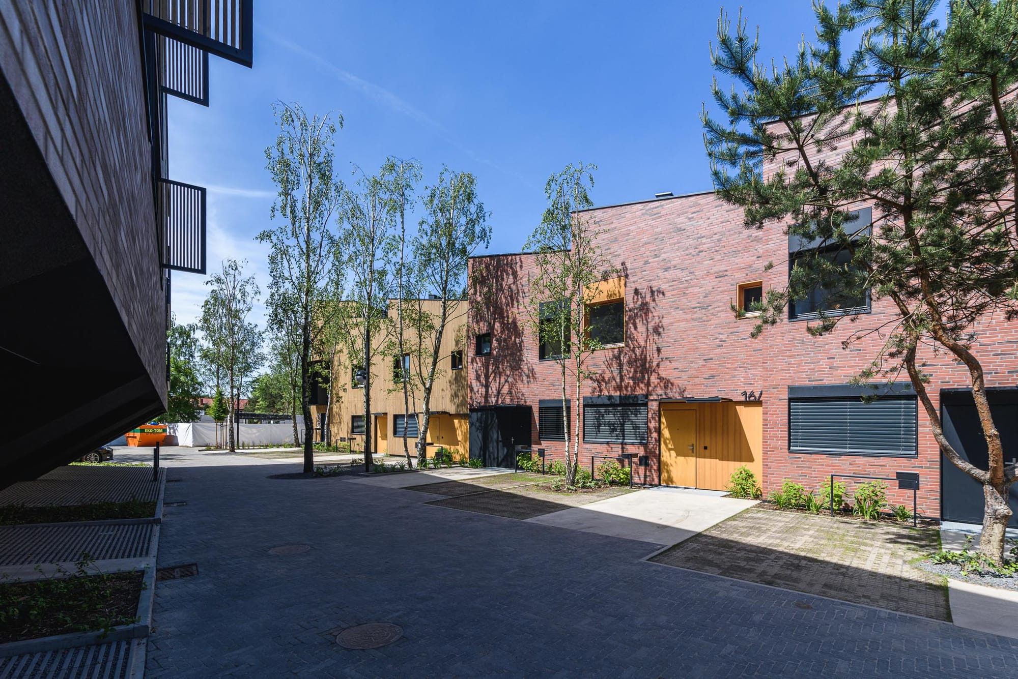 King Klinker brick slips, Nowy Strzeszyn, Poznań, Poland