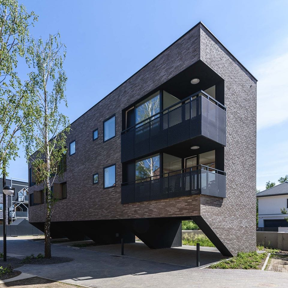 King Klinker brick slips, Nowy Strzeszyn, Poznań, Poland