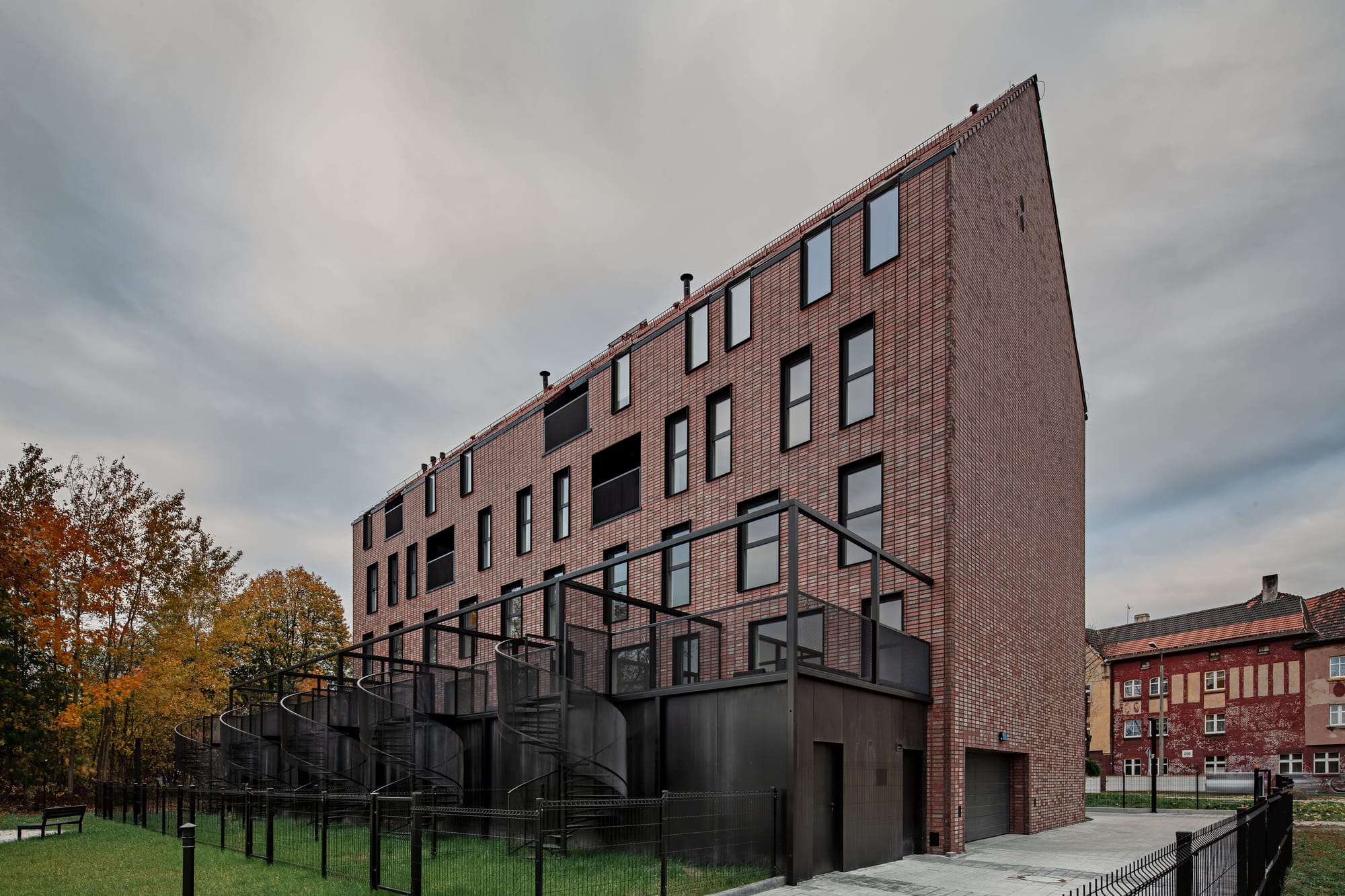 King Klinker Wall Street brick slips, Nowy Werdon, Ruda Śląska
