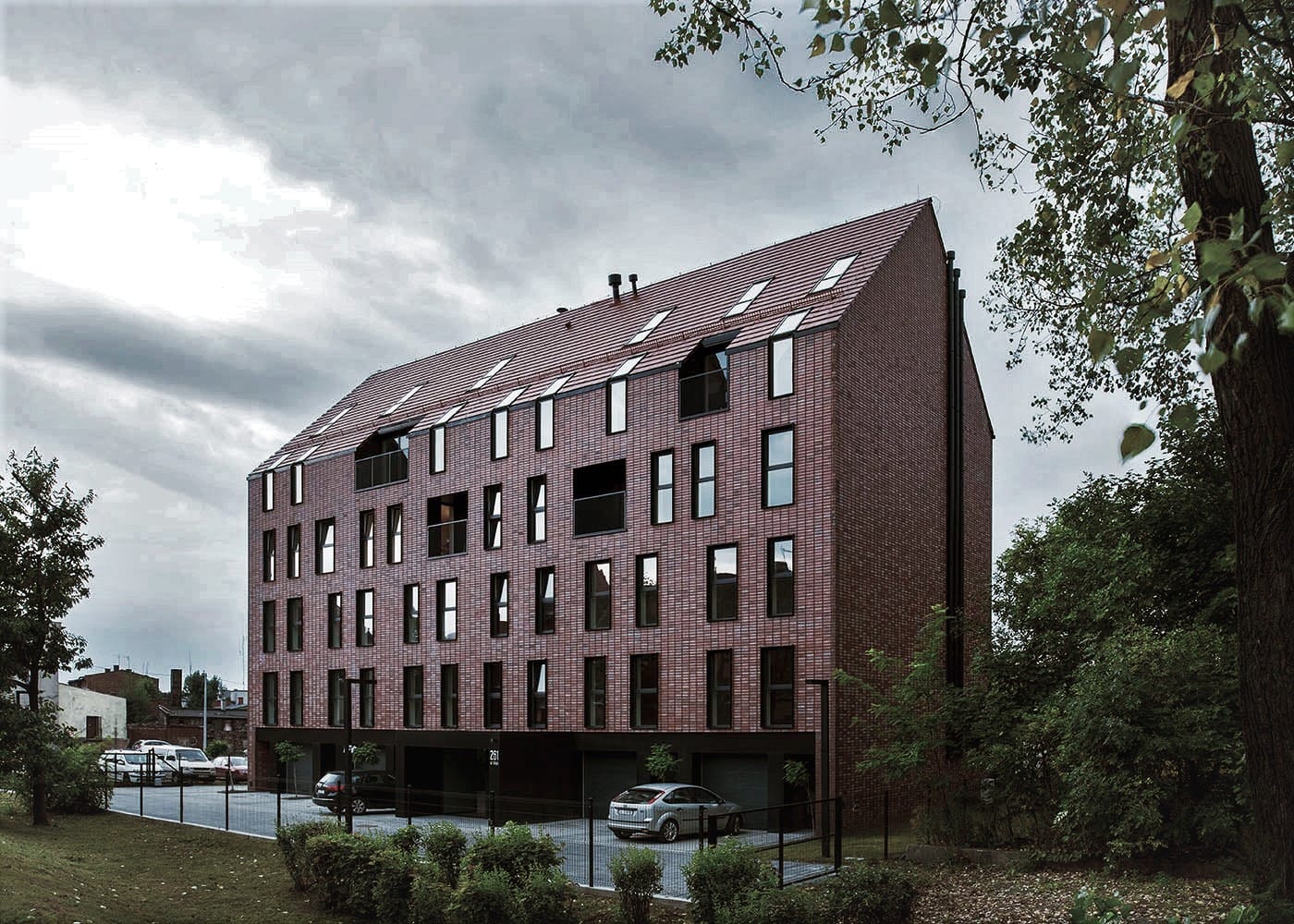 King Klinker brick slips, Nowy Werdon, Ruda Śląska, Poland
