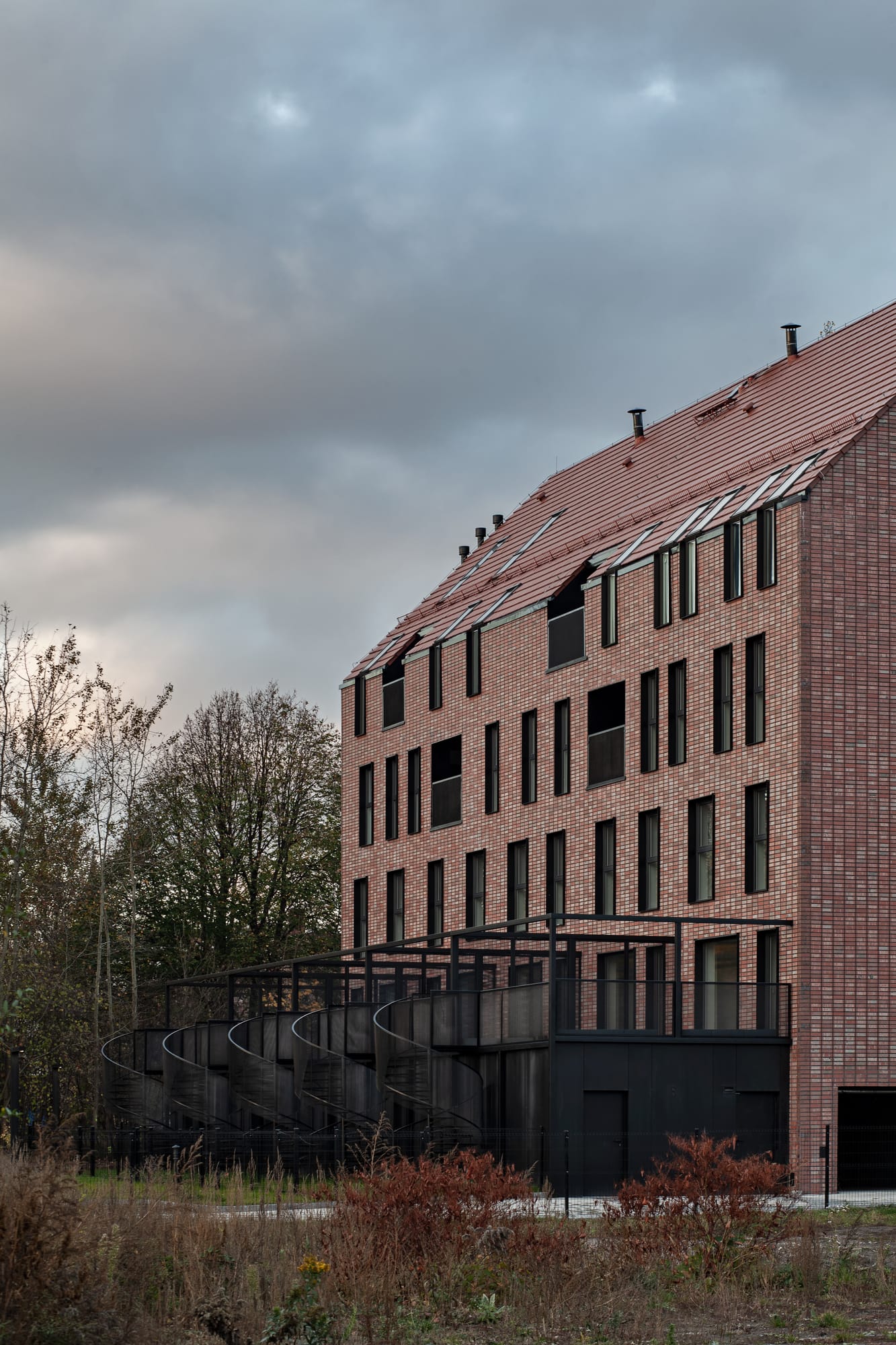 King Klinker brick slips, Nowy Werdon, Ruda Śląska, Poland